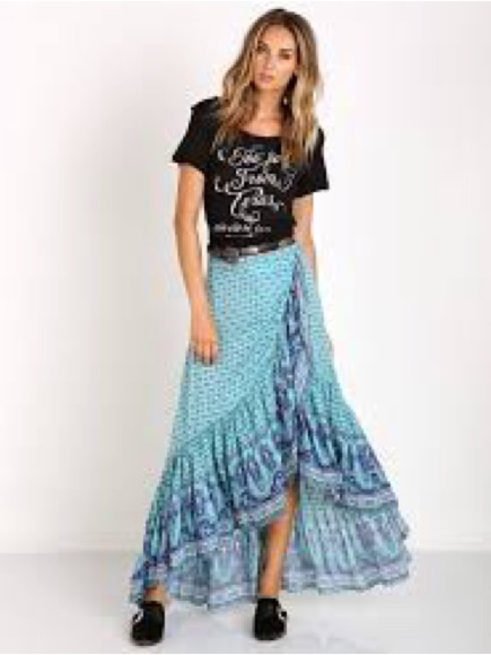 Spell sunset road wrap skirt - Picture 2 of 6